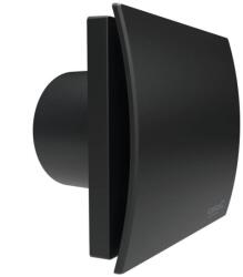 CATA uc-10 silentis timer fekete ventilátor utószellőztető funkcióval, dekoratív előlappal, pillangószeleppel (01222100) - ventilatorok
