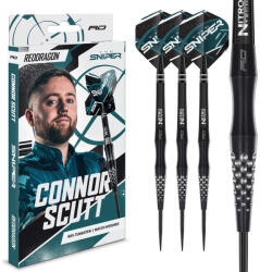 Red Dragon Dart szett Red Dragon steel Connor Scoutt 22gr, 90% gravírozott