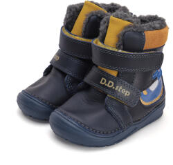 D. D. Step bélelt téli csizma, dínós (20-25 méret) W071-42421 (22)