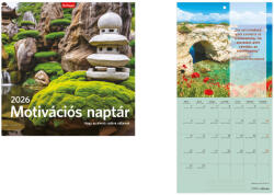 TopTimer Falinaptár 2026, T098 MOTIVÁCIÓS NAPTÁR (26T9800-23A)