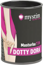 Mystim MasturbaTIN Dotty Dora - pontozott maszturbátor (fehér) - szexvital
