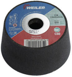 WEILER Fazékkorong bakelit 110/90x55x22, 2mm C24 WEILER (010203-0016)