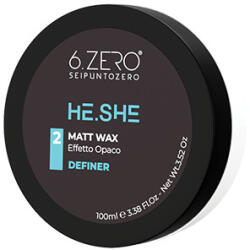 6. Zero He. She Matt Wax 100ml - fodrasznagyker