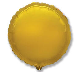 Flexmetal Fólia lufi, 17"/43cm, gömb, arany