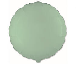 Flexmetal Matt menta fólia lufi, 17"/43cm, gömb