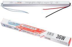 Masterled Ultra SLIM 3A 36W 12V DC bútortáp LED szalagokhoz (LVTZAS0210)