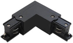 Masterled Szög sarokcsatlakozó háromfázisú gyűjtősínekhez, fekete (LVTSZY3060)