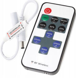 Masterled LED szalag dimmer, rádiós vezérlő MINI RF DC 6A távirányítóval (LVTAKC0055)