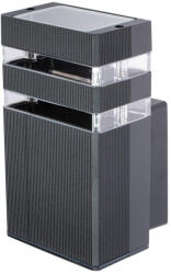 Masterled INEZ Sötétszürke homlokzati kerti fali lámpa GU10 ALUMÍNIUM IP54 (LVTOPR0065)