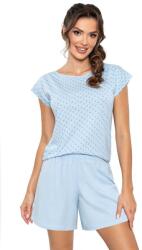 Donna Sky 1/2 pamutpizsama, rövid, kék, L