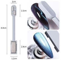  Mágnes Cat Eye (Tigrisszem) extra erős különböző mintájú