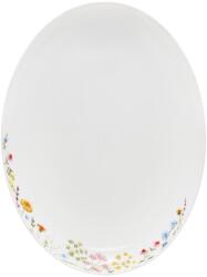 AMBITION Platou oval 33x24cm, sticla opal, Bloom (42889) Tava