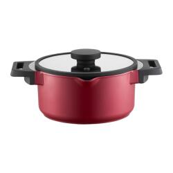 Ambition Oala cu capac 20cm, 2.6L, invelis Qualum Basic, Noel (813195)