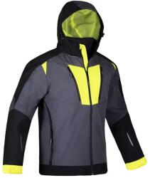 Procera Navigator Téli Softshell Munkáskabát, Szürke/Sárga (PCR-NAVIGATOR)