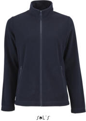 SOL'S Női NORMAN cipzáras egyszerű polár pulóver, SOL'S SO02094, Navy-XL (so02094nv-xl)