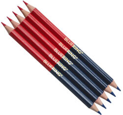 Postairón vastag 5 db/blisz piros-kék