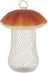 Esschert Design Vargányagomba alakú mogyorótartó madáretető, 13 x 17 cm (FB627) - naturebrand
