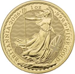  Britannia (2026) - 1 Oz - arany befektetési érme