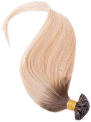 HairExtensionShop Keratinos U-TIP Emberi Póthaj Hőillesztéshez Ombre 40cm (Szín #OMBRE) (RUT40OM)