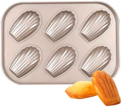  Tapadásmentes bevonatú madeleine sütőforma