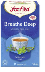 VitalPlus Trade Kft BIO Mély lélegzet tea 17x1, 8g Yogi Breathe Deep - potenciavital