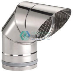 Zehnder - ComfoVent Szívó és kifúvó egység, Külső levegő ív 180 mm (990430718)