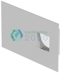 Zehnder - ComfoEdge Dupla kombinált külső fali rács bal oldali frisslevegő csatl. Horganyzott acél test, rozsdamentes fedőlemez. Csatlakozás DN 160, max. 270 m³/h névleges légáram (990430576)