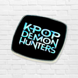  KPOP - Demon-Hunters fém hűtőmágnes