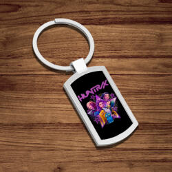  KPOP - Demon-Hunters fém kulcstartó