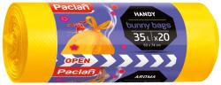 Paclan Bunny szemeteszsák, virágillat, 35 l 20 db 35 l Citromsárga