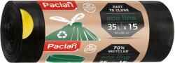 Paclan Eco Line szemeteszsák, húzófüles, 35 l 15 db 35 l Fekete