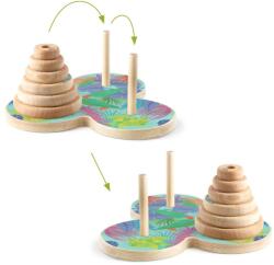DJECO Logikai játék - Toronyépítő - Tour d'Hanoï (DJ00812)
