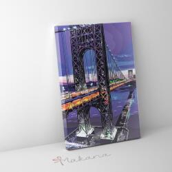 Makana Washington híd - Számfestő készlet, kerettel (40x50 cm)