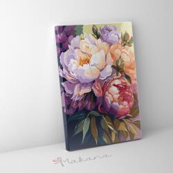 Makana Virágzó pünkösdi rózsák - Számfestő készlet, kerettel (40x50 cm)