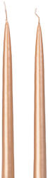 Valex Decor Szálas gyertya, 2db-os készlet, 25cm - Metál pezsgő (EPM-44)