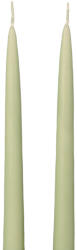 Valex Decor Szálas gyertya, 2db-os készlet, 25cm - Matt zöld (EPS-79)