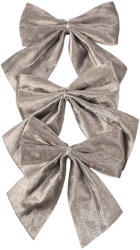 Valex Decor Fényes bársony masni készlet, 9 x 10cm, 3db. - Kékesszürke (MDR20-XS)