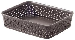 Keter "my Style" A5 Méretű Rattan Papírkosár - Sötétbarna