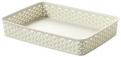 Keter "my Style" A4 Méretű Rattan Papírkosár - Krém