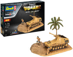 Revell First Diorama Set - Sd. Kfz. 124 Wespe (03334) (03334_R)