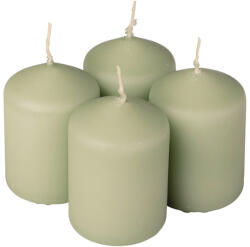 Valex Decor Adventi gyertya készlet, 5.5 x 4cm - Matt zöld (APS-79)