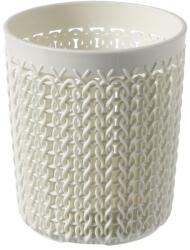 Keter "knit" S Méretű Kerek Tároló - Törtfehér