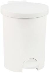 Keter Kerek Pedálos Szemetes Belső Kosárral 15l - Fehér