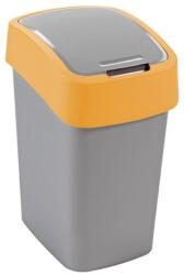Keter "pacific Flip Bin" Billenő Fedeles Szemetes 25l - Ezüst/sárga
