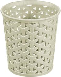 Keter "my Style" L Méretű Rattan Kerek Tartó Kosár - Krém