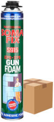 SOMAFIX EPS-XPS pisztolyos ragasztóhab, 750ml - KARTON (SF_S915_CT)