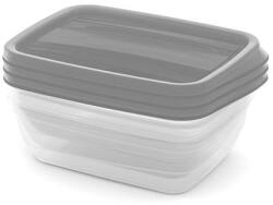 Keter "VEDO" SZÖGLETES ÉTELTARTÓ SZETT 3 x 1L