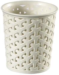 Keter "my Style" S Méretű Rattan Kerek Tartó Kosár - Krém