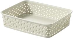Keter "my Style" A5 Méretű Rattan Papírkosár - Krém