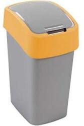 Keter "pacific Flip Bin" Billenő Fedeles Szemetes 9l - Ezüst/narancssárga